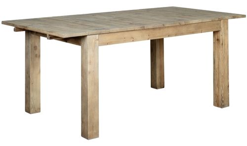 Langley Reclaimed Pine 4-6 Seater Extending Dining Table - 140cm-180cm