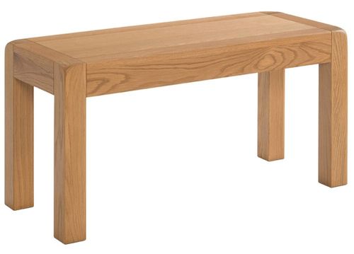 Curve Oak Large Dining Bench