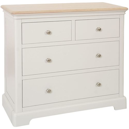 Cromwell Grey Painted 2+2 Drawer Chest