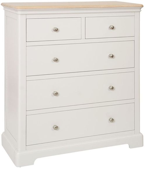 Cromwell Grey Painted 2+3 Drawer Chest