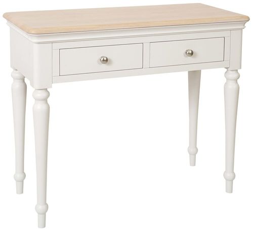 Cromwell Grey Painted 2 Drawer Dressing Table