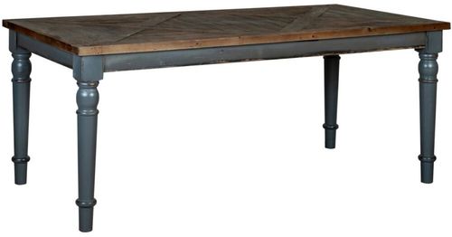 Bishop Grey Painted 6 Seater Dining Table
