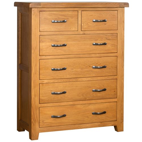 Somer Oak 4+2 Drawer Chest