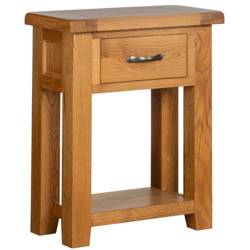 Somer Oak 1 Drawer Console Table