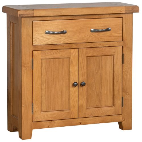 Somer Oak 80cm Compact 2 Door Sideboard