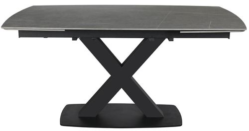 Vernal Grey Sintered Stone 6-8 Seater Extending Dining Table - 160cm-240cm