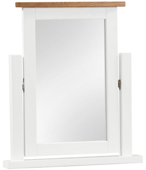 Lundy White Painted Dressing Mirror