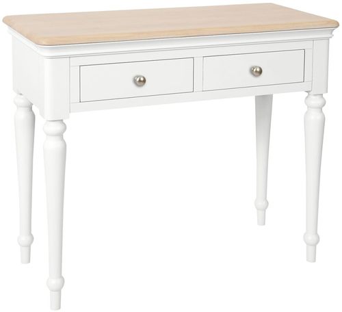 Cromwell White Painted 2 Drawer Dressing Table