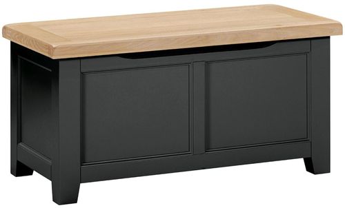 Wilmont Black Painted Blanket Box