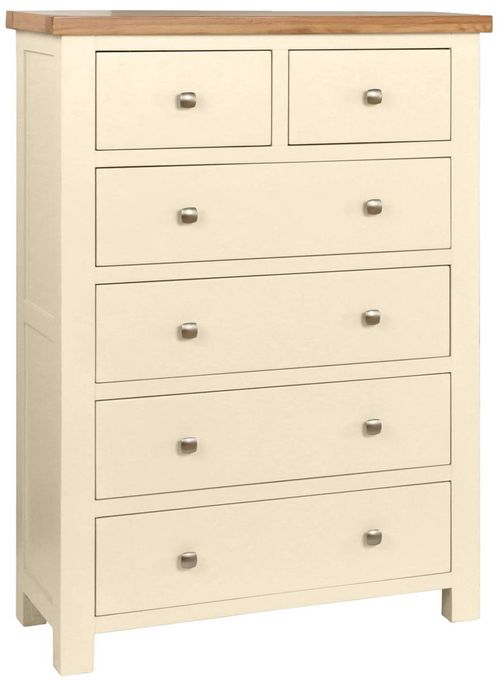 Lundy Ivory Painted 2+4 Drawer Chest