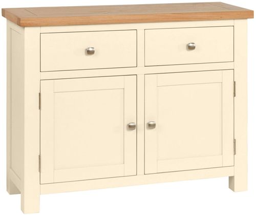 Lundy Ivory Painted Small 2 Door Sideboard