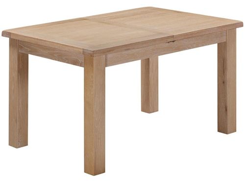 Wilmont Oak 4-6 Seater Extending Dining Table - 120cm-153cm