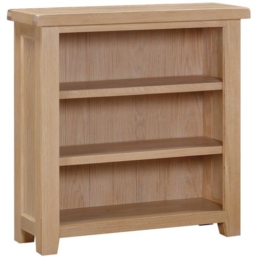 Wilmont Oak Low Bookcase