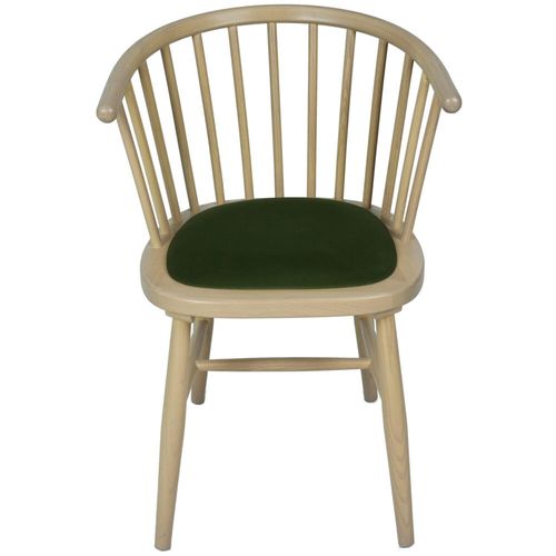 2 x Twyford Green Curved Dining Chair