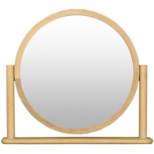 Twyford Oak Round Dressing Mirror