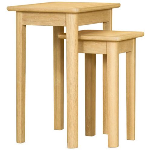 Twyford Oak Nest of 2 Tables