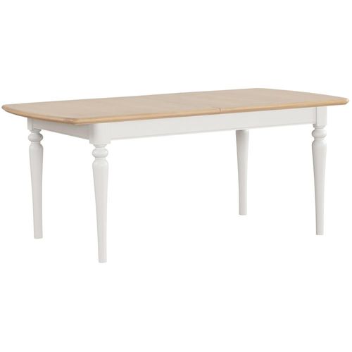 Cromwell Grey Painted 6-10 Seater Extending Dining Table - 185cm-245cm