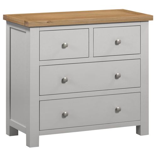 Lundy Grey Painted 2+2 Drawer Chest