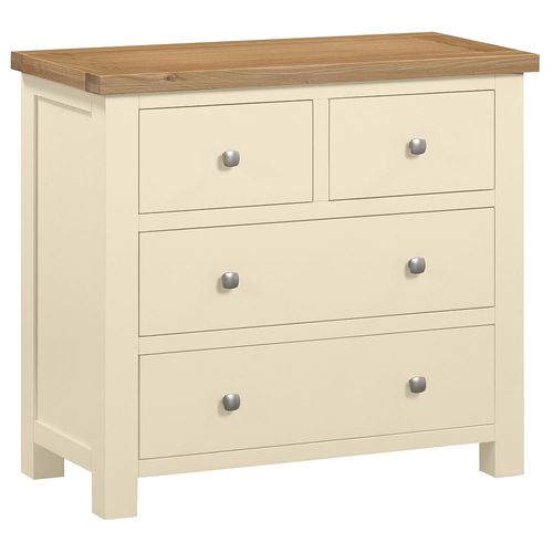 Lundy Ivory Painted 2+2 Drawer Chest