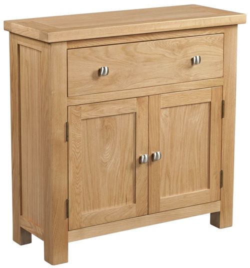 Appleby Oak 80cm Compact 2 Door Sideboard