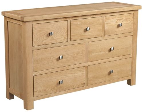 Appleby Oak 3+4 Drawer Chest