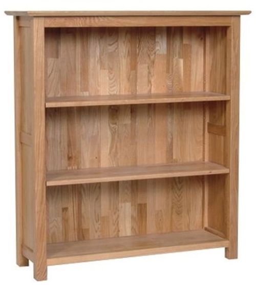 Nimbus Oak Low Bookcase