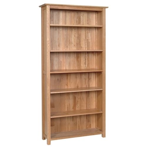Nimbus Oak High Bookcase