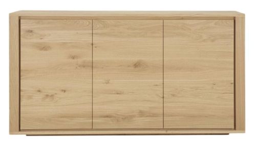 EX Display - Ethnicraft Shadow Oak Medium Sideboard - 3 Doors