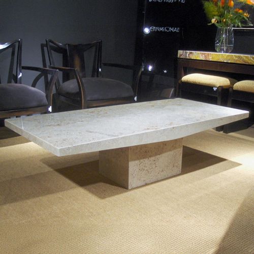 Roma Boat Edge Marble Occasional Table - Variation Available