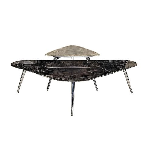 Livia Marble Triangle Coffee Table - Variation Available