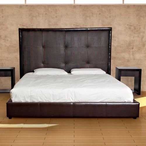 Stone International America Leather Bed - Sizes Available