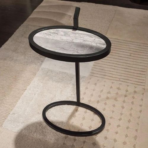 Billy Marble Oval Accent Table - Variation Available