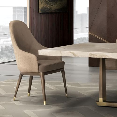 Sylvia Leather Dining Armchair - Variation Available