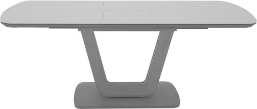 Vida Living Lazzaro 160cm-200cm Light Grey Matt Extending Dining Table