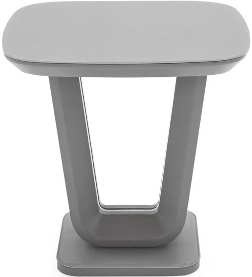Vida Living Lazzaro Light Grey Matt Lamp Table