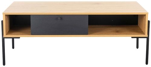 Vida Living Madrid Oak and Black Coffee Table
