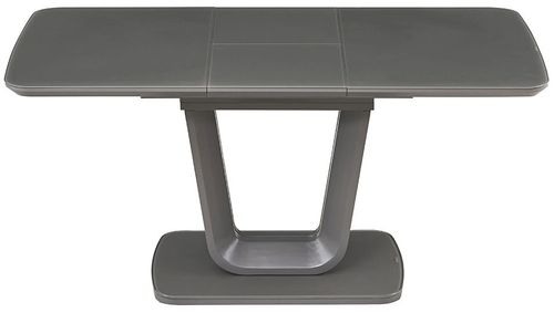 Vida Living Lazzaro 120cm-160cm Graphite Grey Matt Extending Dining Table