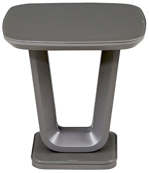 Vida Living Lazzaro Graphite Grey Matt Lamp Table