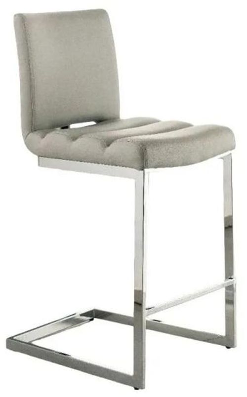 Clearance - 2 x Perth Grey Breakfast Barstool - FS339/44/14766