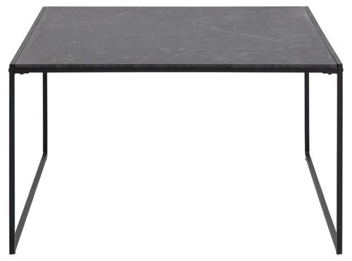 Clearance - Infinity Black Melamine Top Square Large Coffee Table - FSS14837