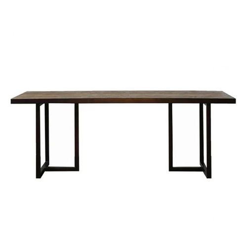 Clearance - Parquet Industrial Dining Table - A33