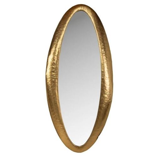 Clearance - Belia Gold Oval Wall Mirror - FSS16403