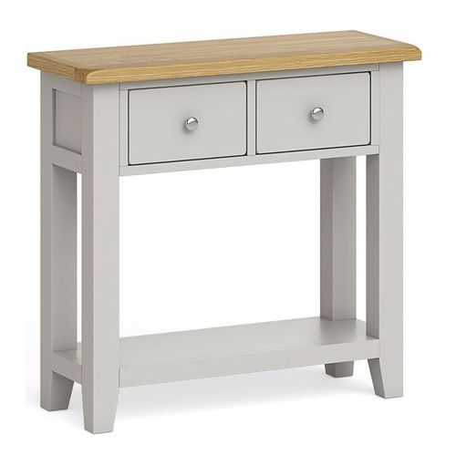 Clearance - Guildford Grey 2 Drawer Console Table - FSS16404
