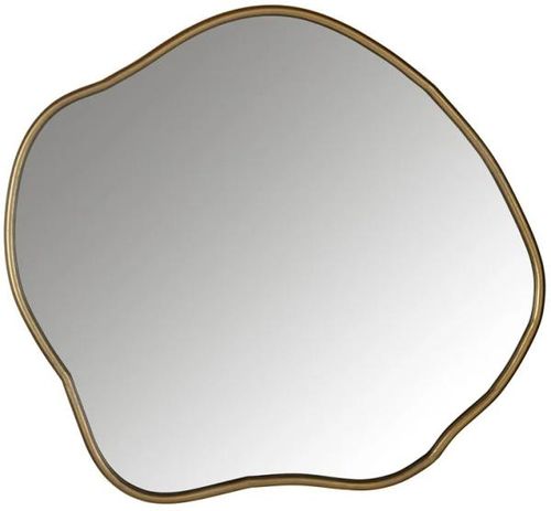 Allyson Brushed Gold Wall Mirror