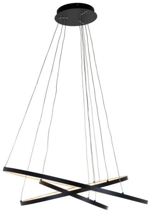 Amira Black Metal Chandelier