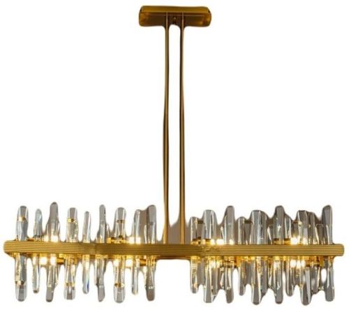Briget Crystal Bronze Chandelier