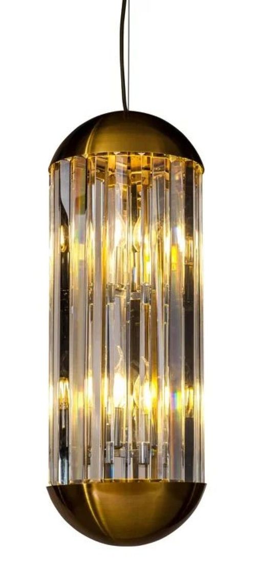 Sila Crystal Bronze Pendant Light