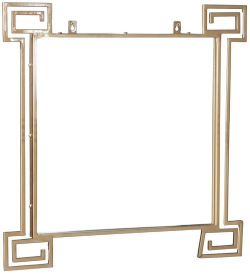 Clearance - Roma Gold Square Wall Mirror - 66cm x 66cm - Brand New Item
