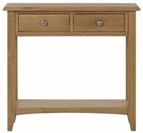 Kilkenny Oak 2 Drawer Console Table