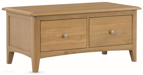 Kilkenny Oak 2 Drawer Coffee Table